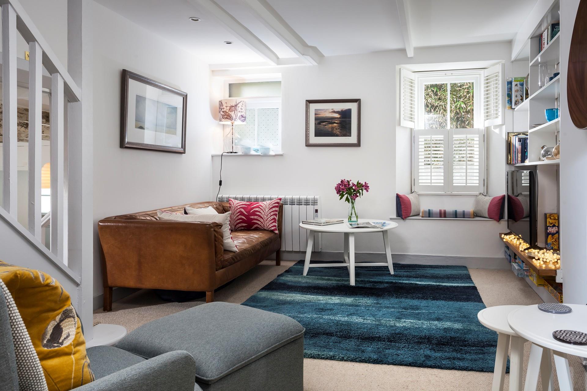 The window seat is the perfect spot for your morning cuppa.