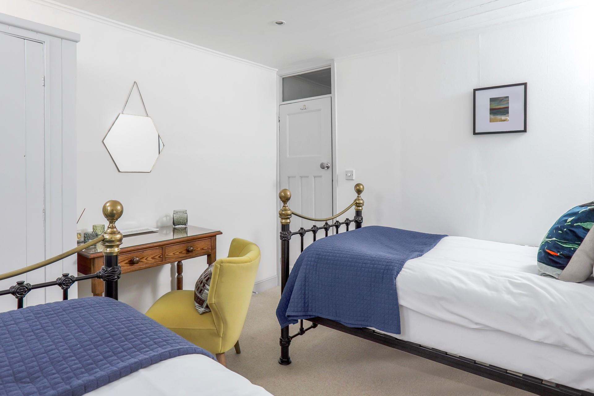 Plush cushions and soft sheets offer you a relaxing night's slumber.