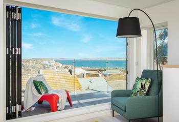 Wake up to beautiful sea views every morning and enjoy your morning cuppa on the balcony taking it all in. 