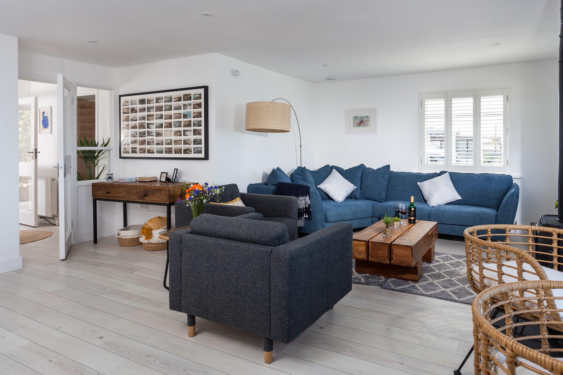 Pick your spot in the living space and enjoy the view!