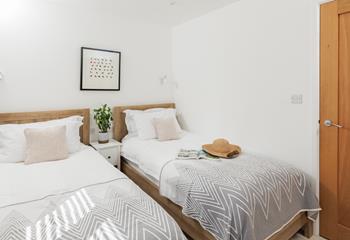 The bedrooms have all you need for a relaxing stay with family or friends.