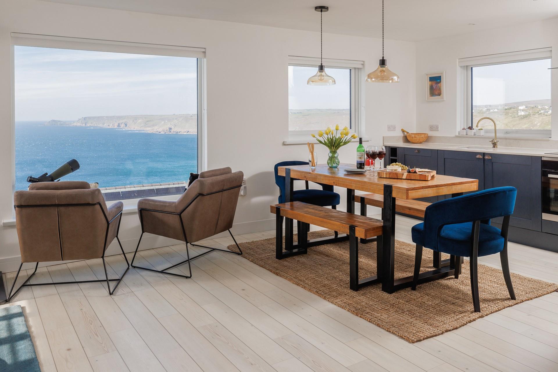 Pick your spot in the living space and enjoy the view!