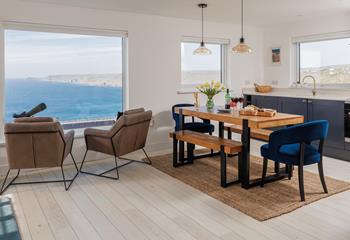 Pick your spot in the living space and enjoy the view!
