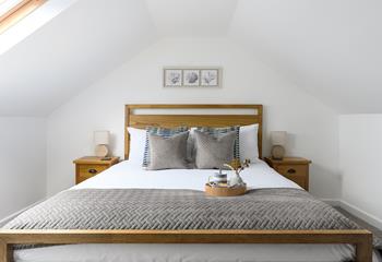 Snuggle down for a cosy night's sleep and wake up feeling refreshed and ready for the day. 