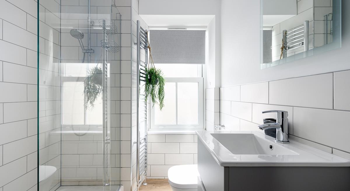 Take a relaxing shower after a day of exploring.