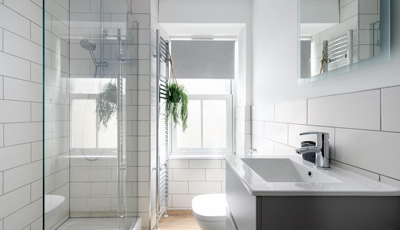 Take a relaxing shower after a day of exploring.