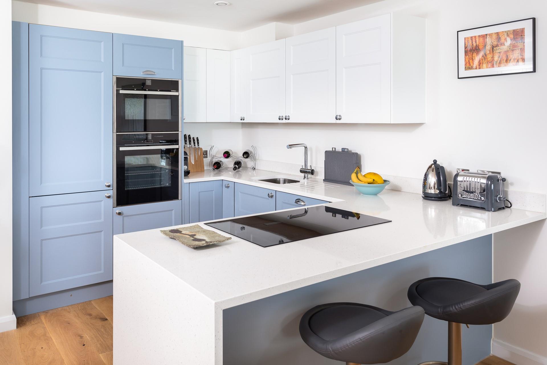 The high-spec kitchen provides all you need for preparing a Cornish feast.