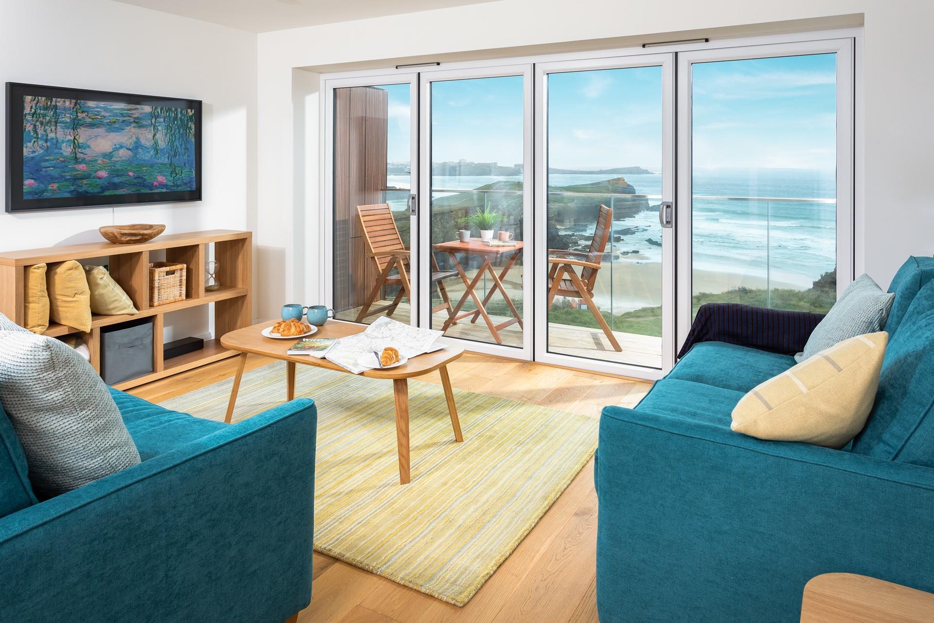 The magical TV becomes artwork when not in use!