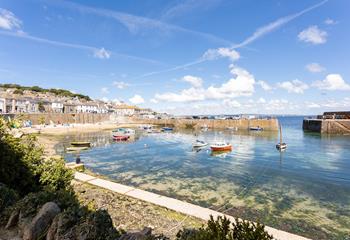 Mousehole is a quaint village ideally located to explore all west Cornwall has to offer.