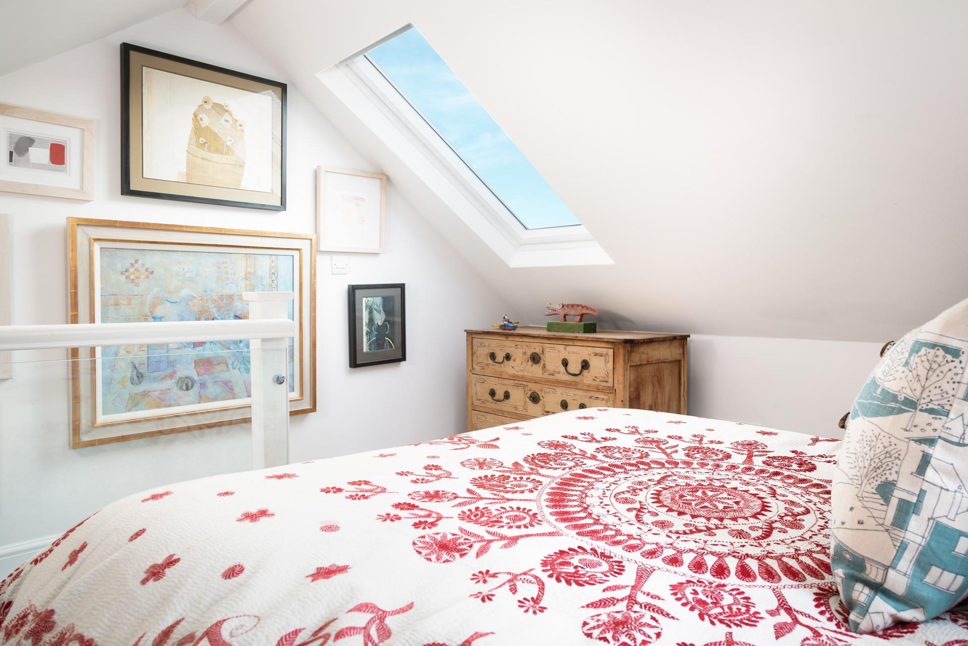 Watch the sun come down on the beach before snuggling into bed.