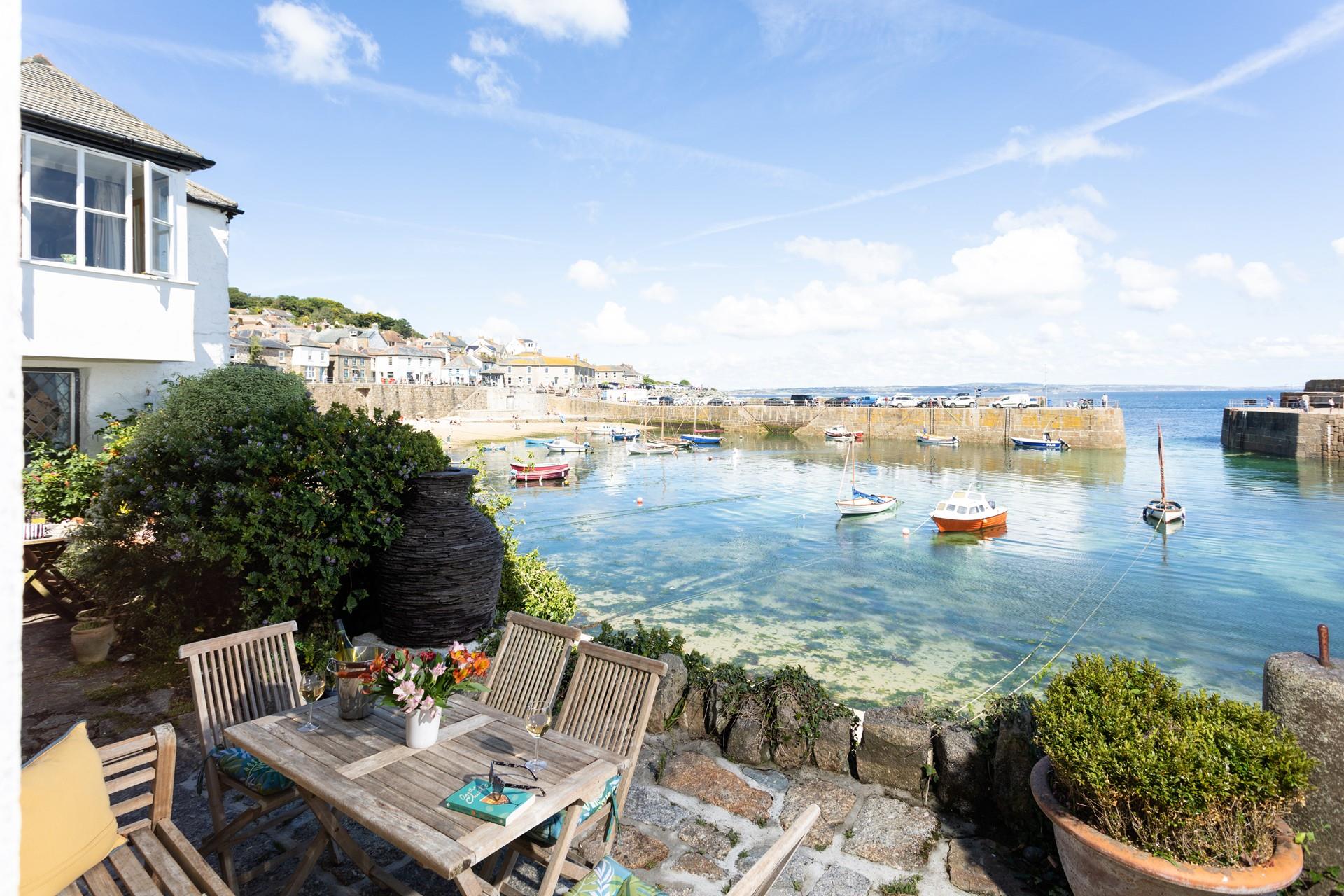 Take a morning dip and come back for a cooked breakfast.