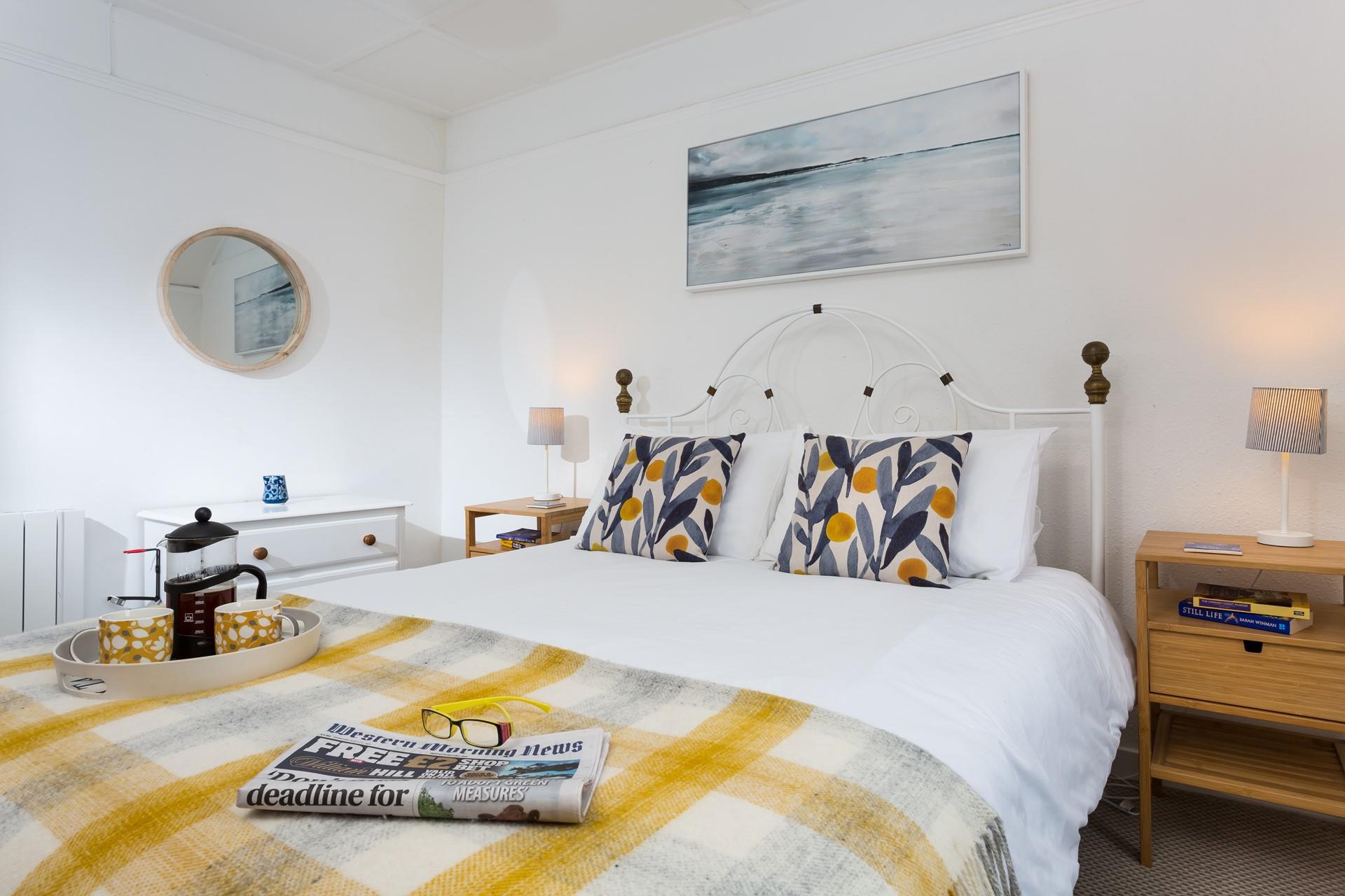 Treat yourself to a lazy morning in bed and get lost in a good book whilst sipping on your first hot drink of the day.