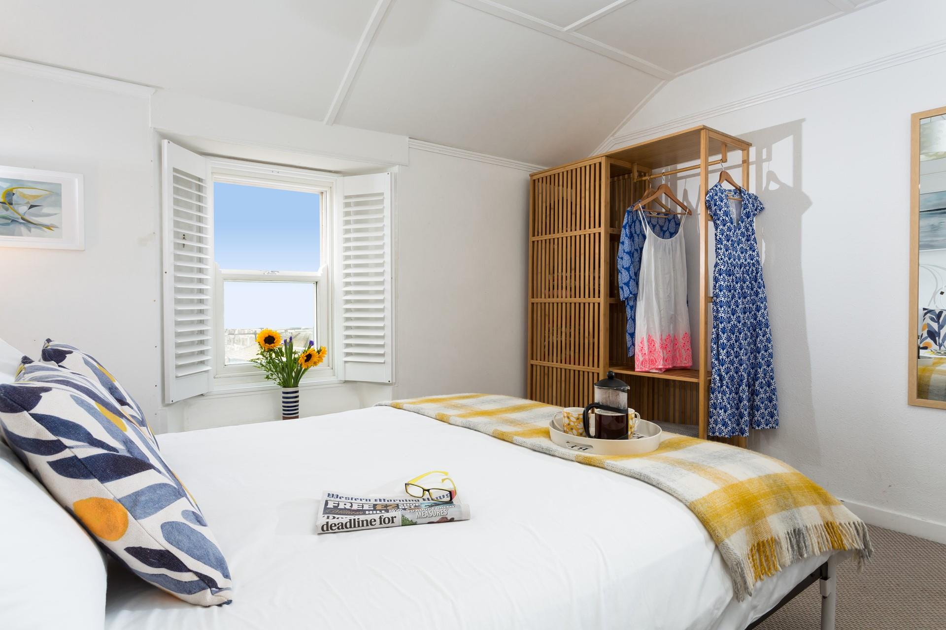 Interesting artwork nods to St Ives' rich artistic history.