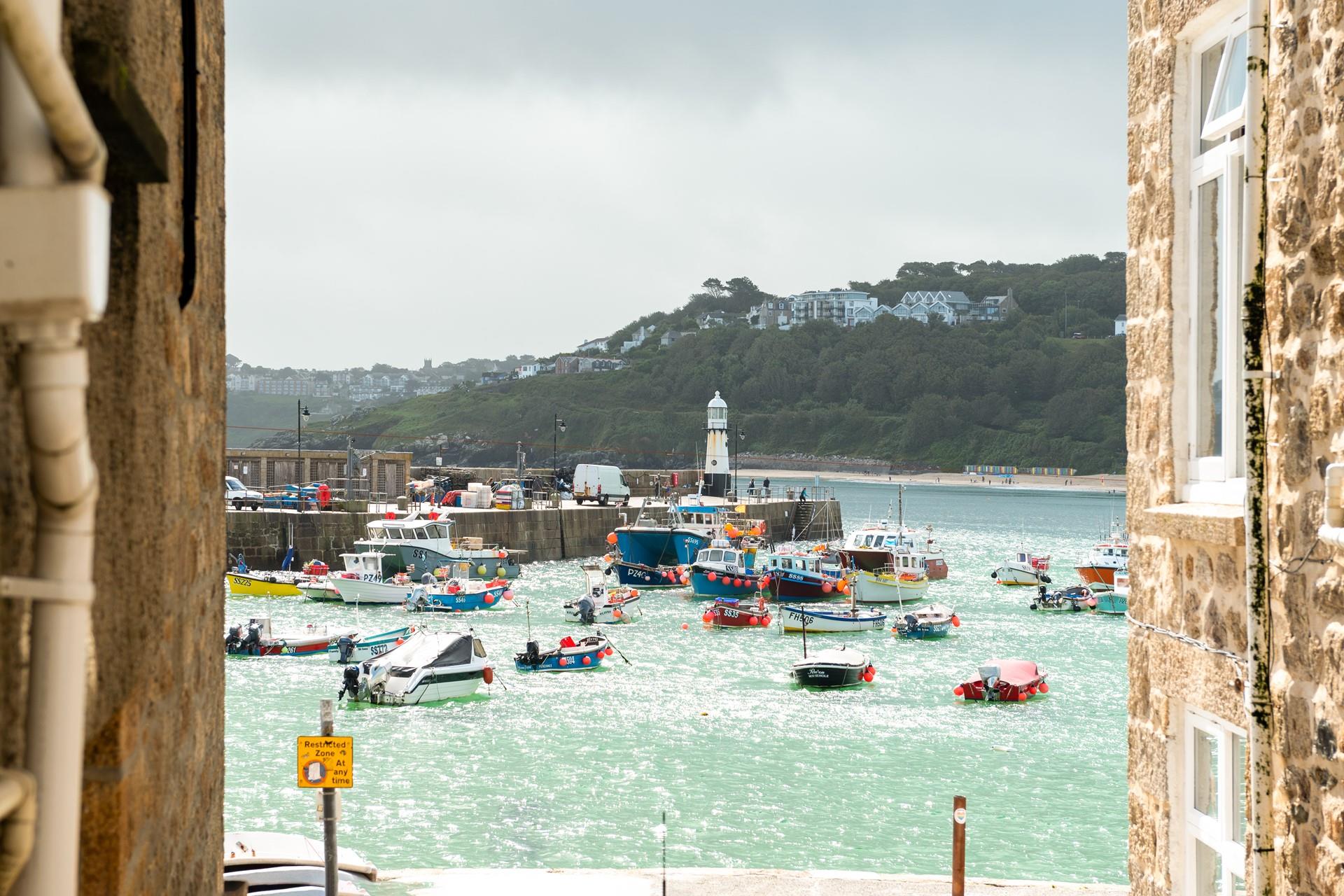 Wander down to the harbour where you can watch the comings and goings of the boats or simply just enjoy the magic of the sea.