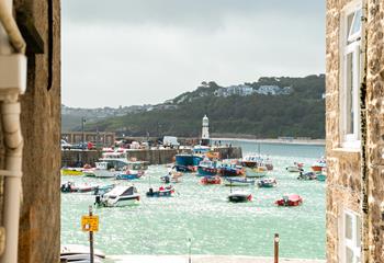 Wander down to the harbour where you can watch the comings and goings of the boats or simply just enjoy the magic of the sea.