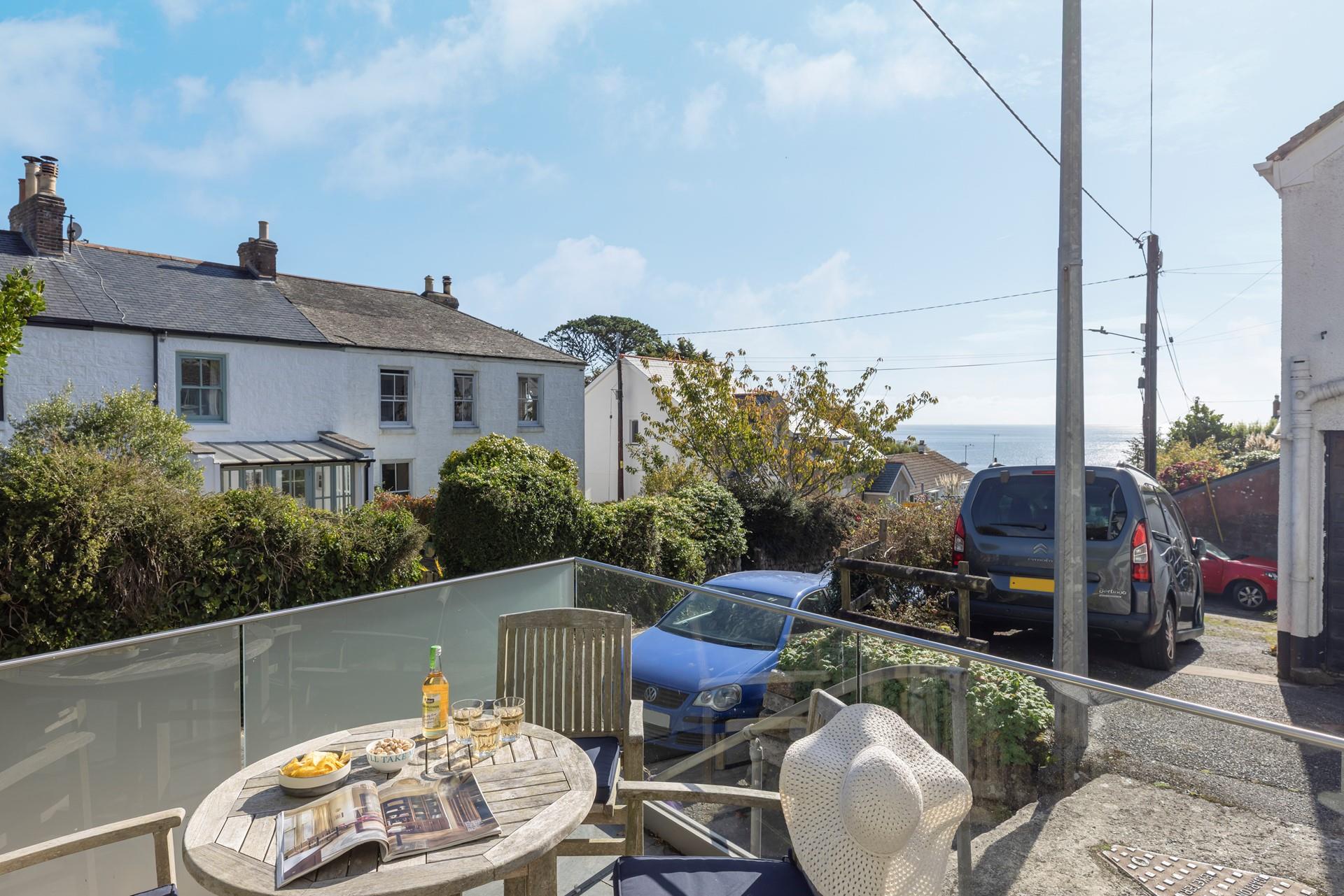 Tuck into drinks and nibbles with a view.