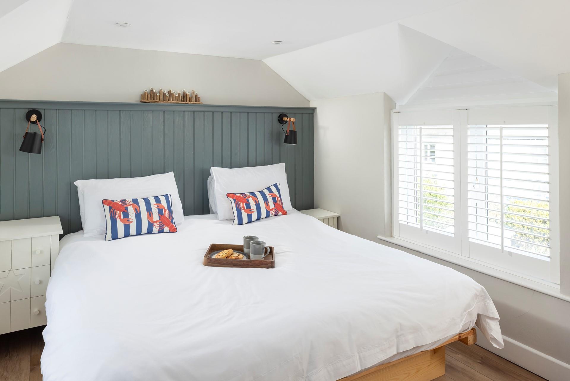 Bedroom 2 also has a comfy king size bed.