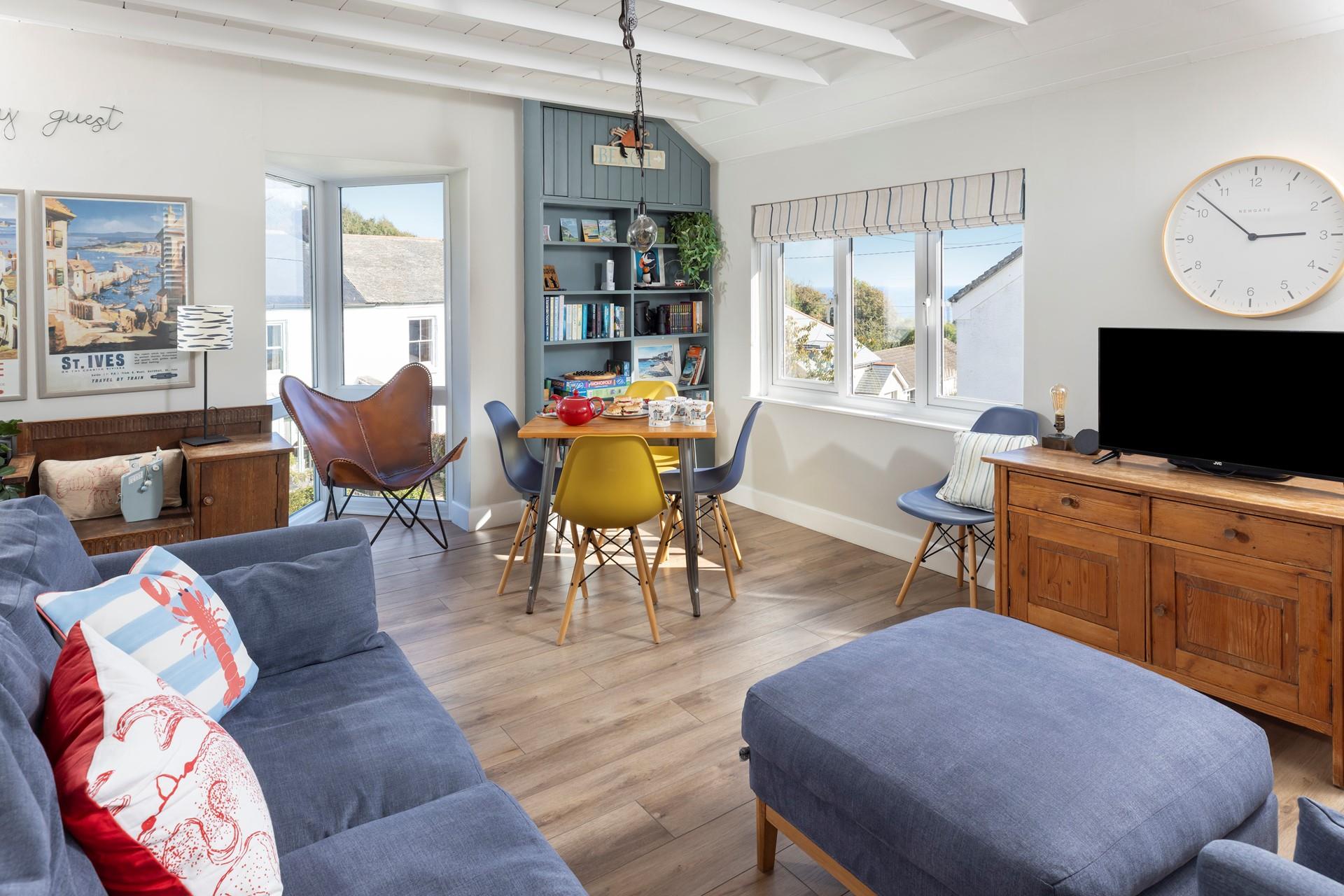 Sit in the window with a good book and enjoy some quiet time.