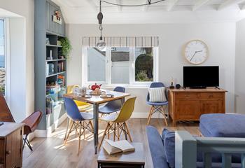 Tuck into a cream tea after a morning stroll through Mousehole.