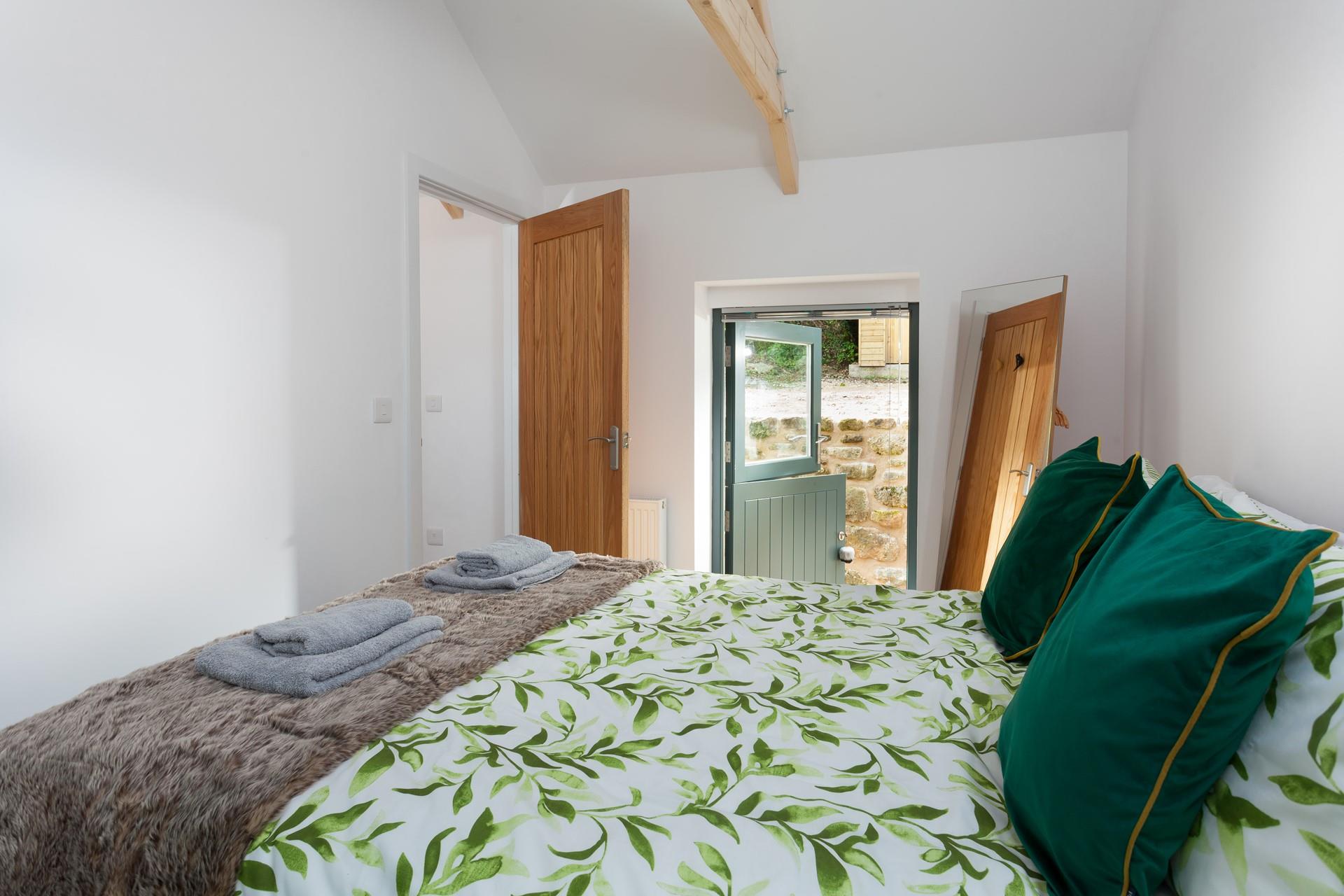 Bedroom 1 has a Juliet balcony to wander out to in the morning and check on the weather.