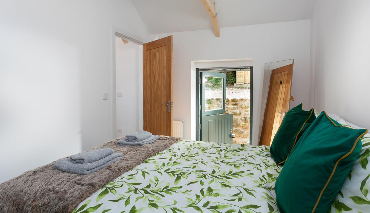 Bedroom 1 has a Juliet balcony to wander out to in the morning and check on the weather.