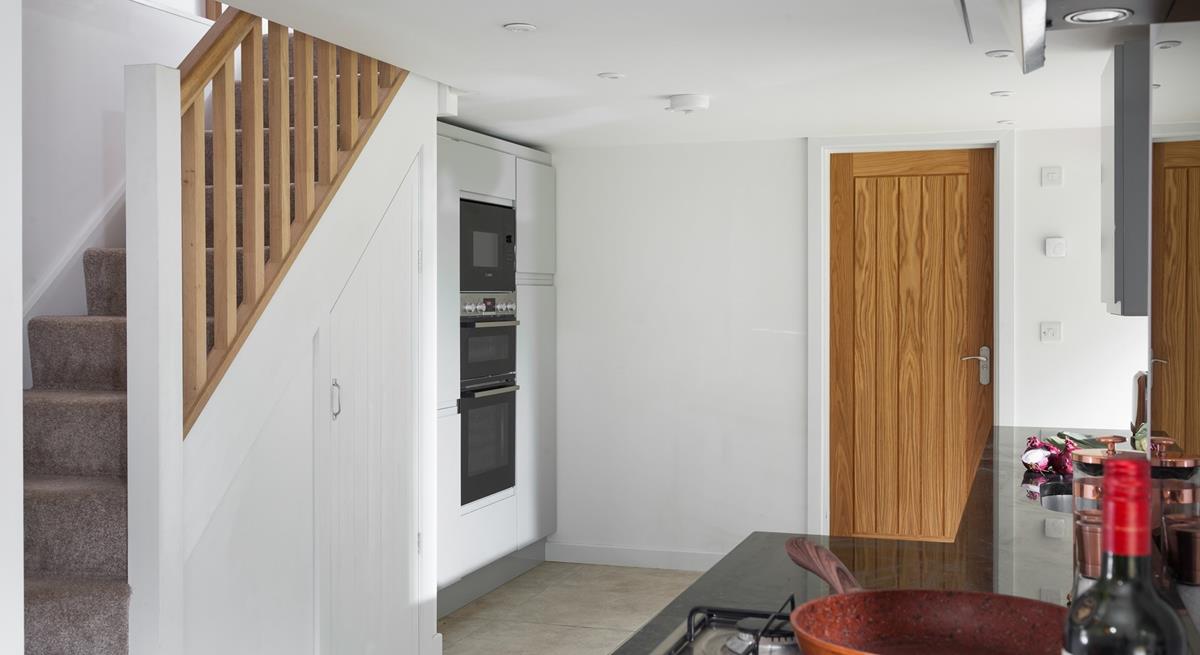 Dish up a feast full of Cornish delights and dine on the patio.