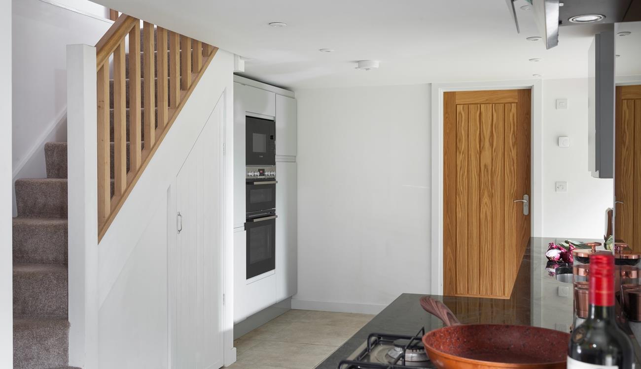 Dish up a feast full of Cornish delights and dine on the patio.