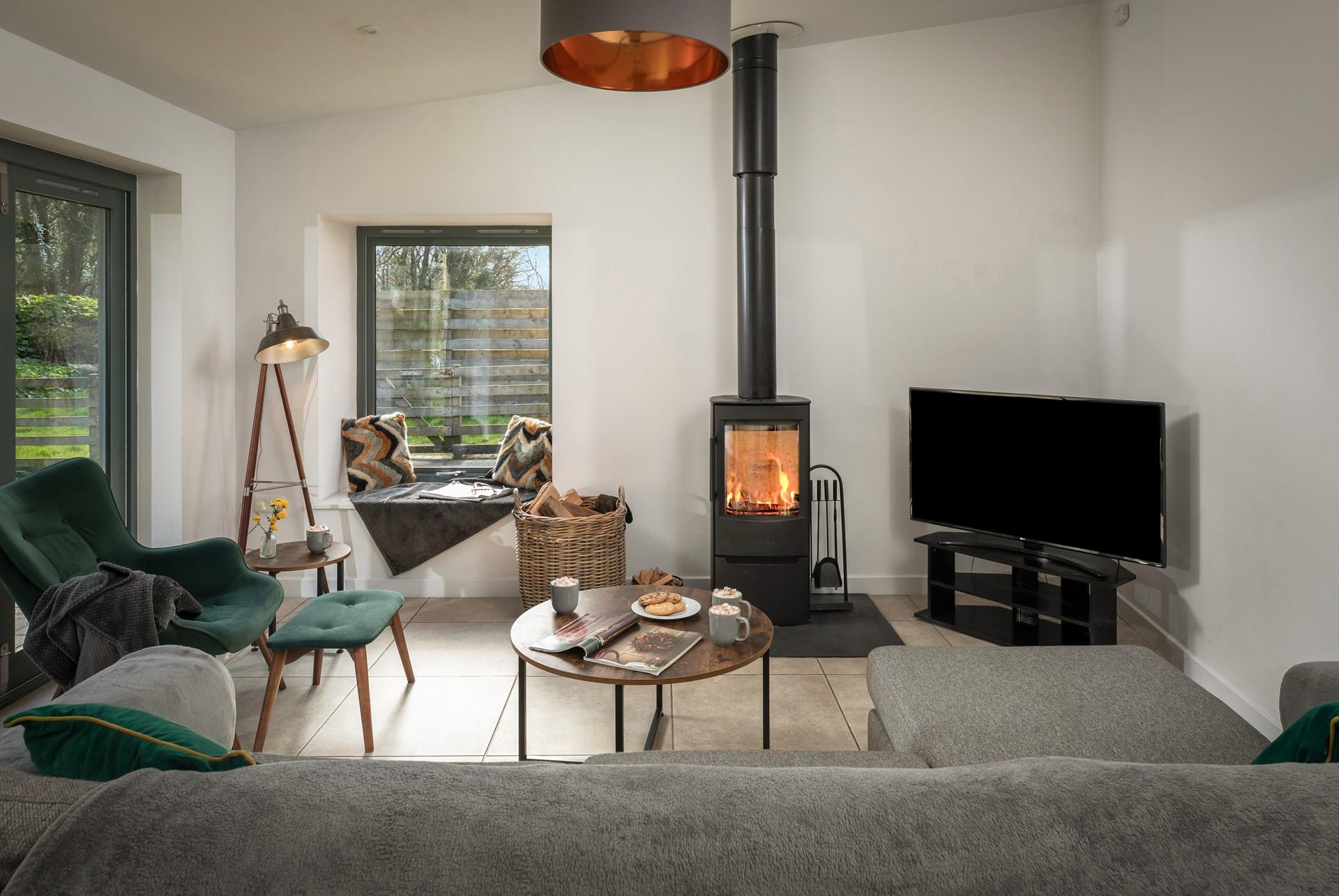 Boskennal Barn lends itself beautifully to relaxing summer stays and cosy winter getaways.