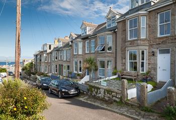 There is a parking space directly outside the property, making it easy to leave the car behind and wander St Ives cobbled streets.