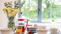 Start your day right with a cooked breakfast before heading out for the day at nearby Porthpean beach.