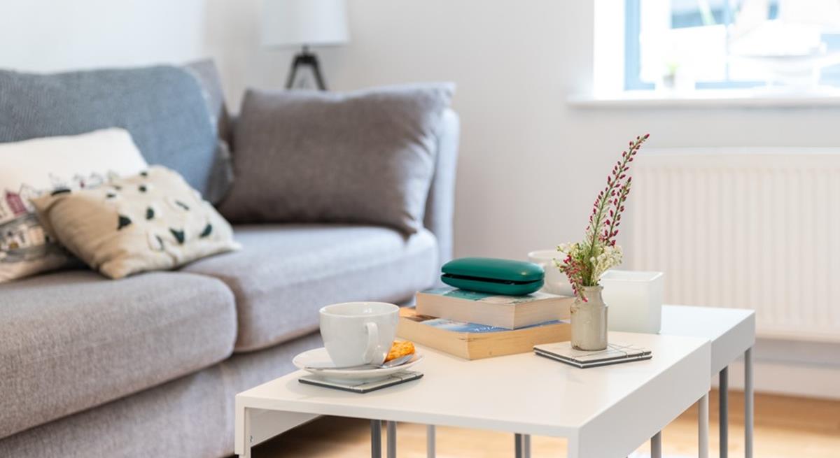 Climb out of bed for your morning coffee and make a plan for the day over breakfast.