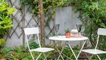 Soak up the last of the evening sun in the garden sipping a glass of Pimm's as the sun goes down.