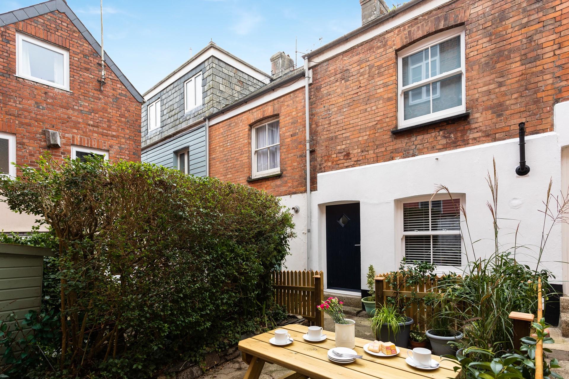 Treat yourself to an afternoon of tea and cake in the courtyard.