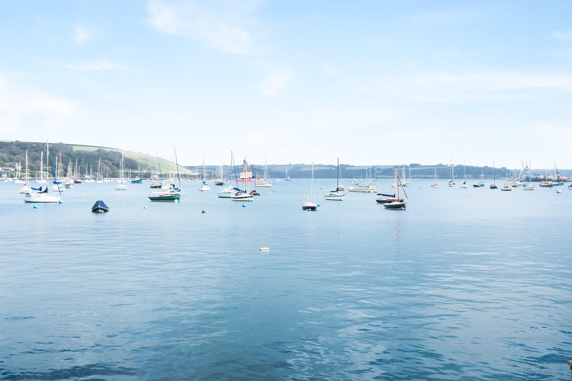 Falmouth's breathtaking harbour can easily be explored by boat.