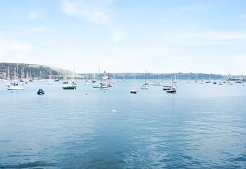 Falmouth's breathtaking harbour can easily be explored by boat.