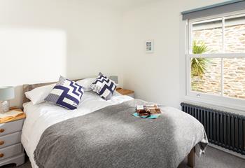Goose-down duvets ensure the bedrooms are extra snug, you're sure to enjoy a blissful night's sleep!
