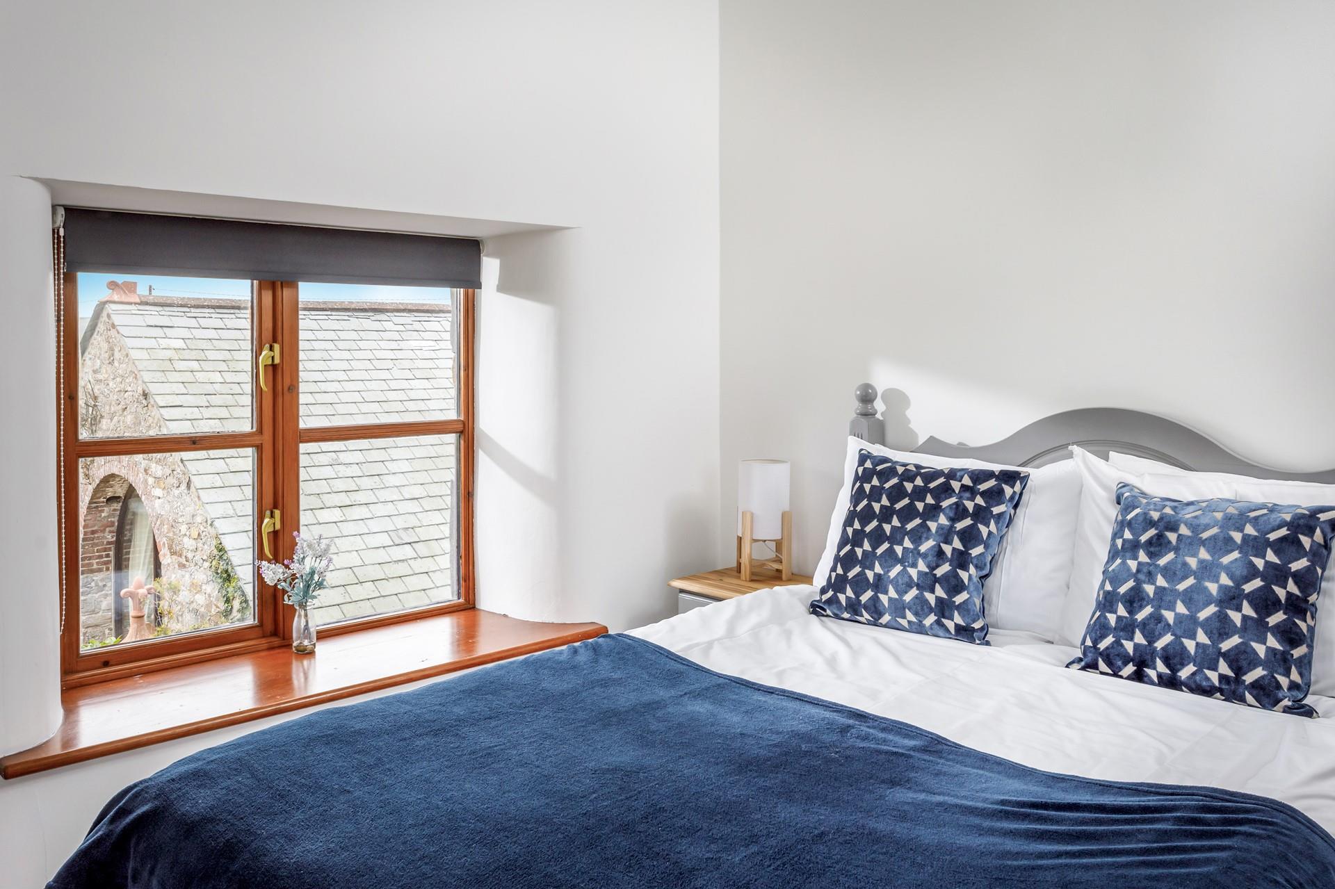 Wake up and open the blinds to listen to the morning birdsong to start the day.