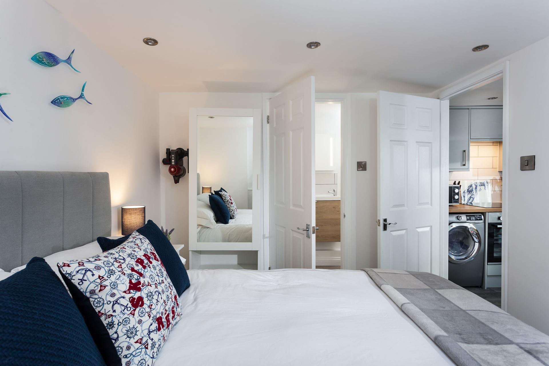 Touches of seaside decor remind you just how close to the sea you are!