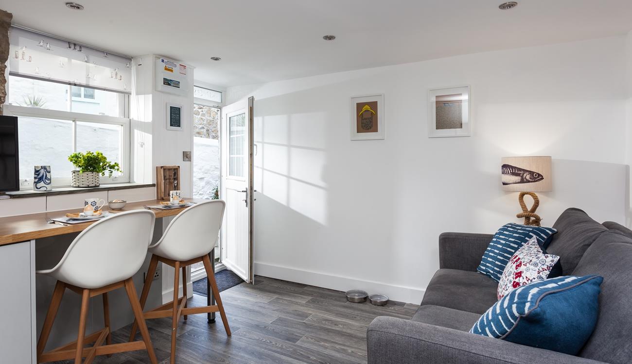 Though compact, the layout of the property has been thoughtfully considered to optimize space.