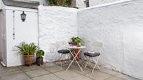 On summer days have your first coffee of the morning in the courtyard as you watch the sunrise over St Ives.