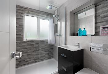 The modern bathroom is the perfect space to get ready in the morning.