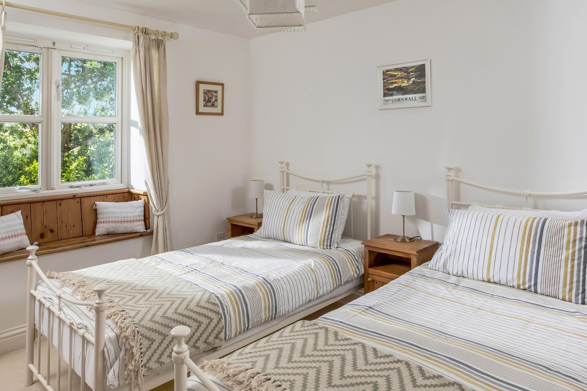 The twin room is ideal for children and young adults or friends sharing.