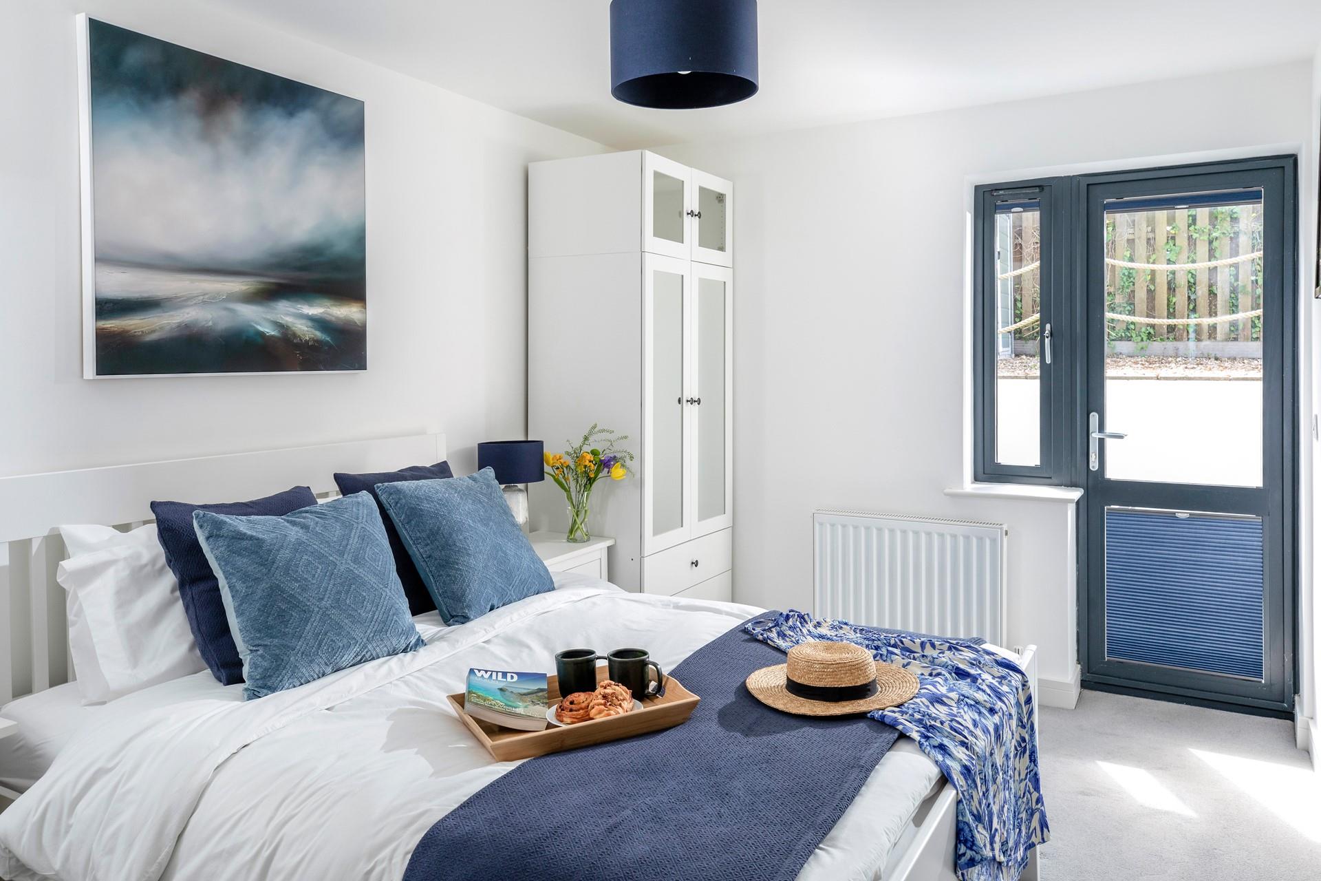 There's plenty of storage for your holiday wardrobe.