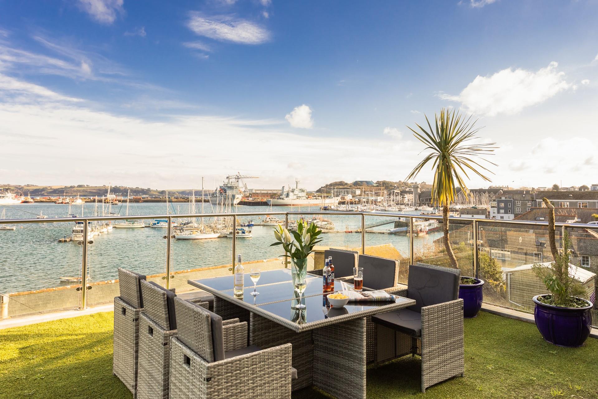 Boasting an elevated position in Falmouth, Thalassa offers views that are hard to beat!