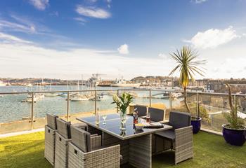 Boasting an elevated position in Falmouth, Thalassa offers views that are hard to beat!