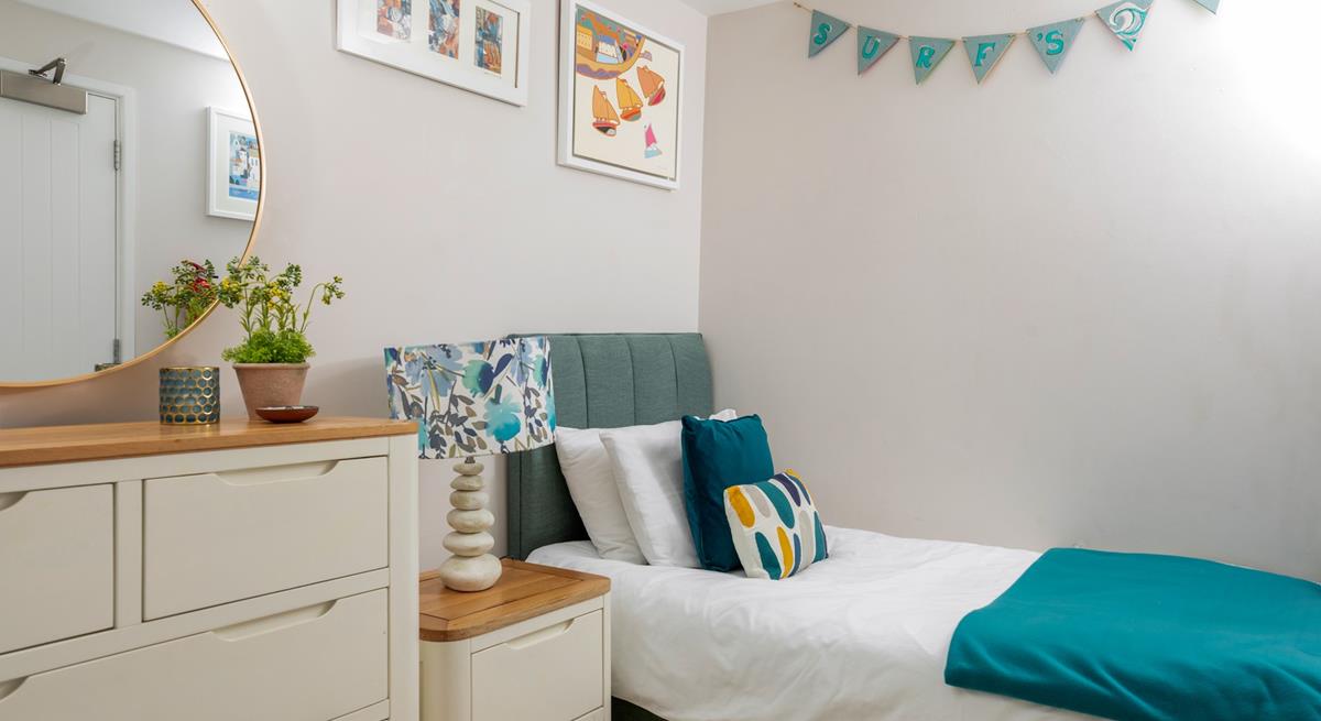 The twin room is perfect for adults, or children sharing.