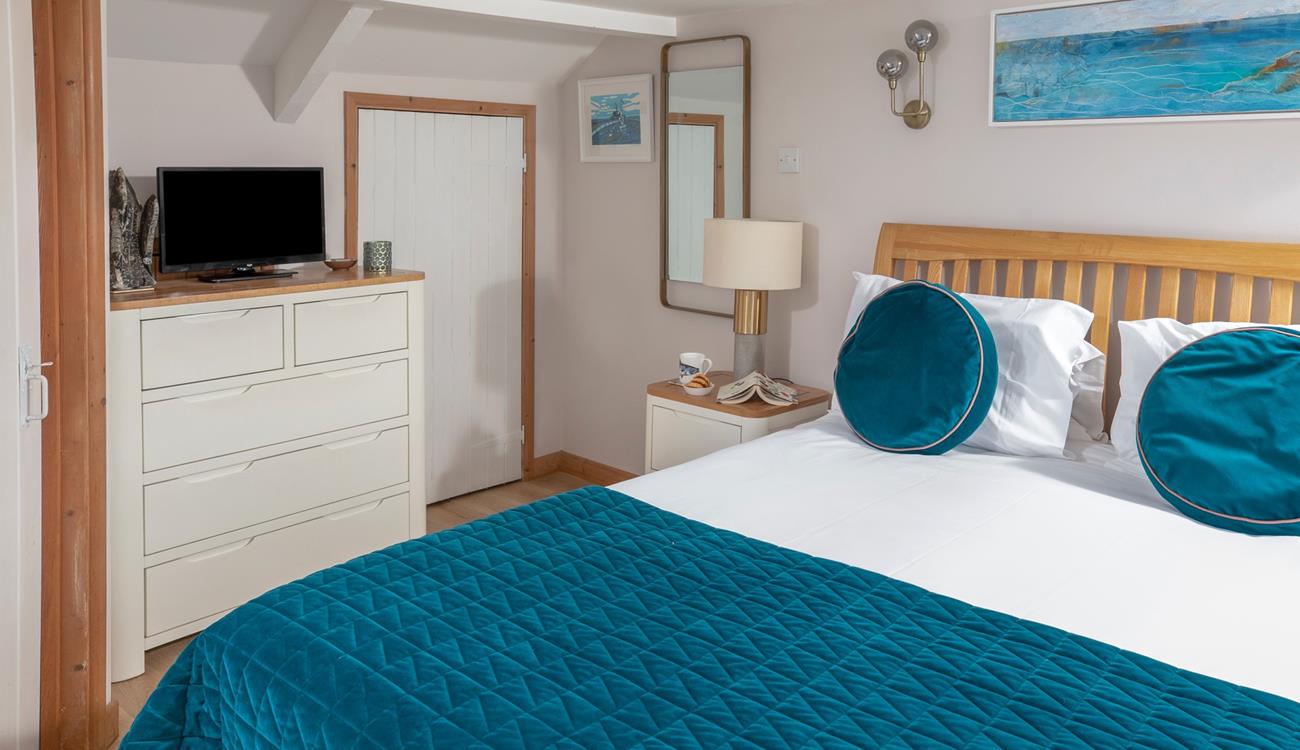 Located on its own floor, guests can enjoy space of their own in bedroom 3.