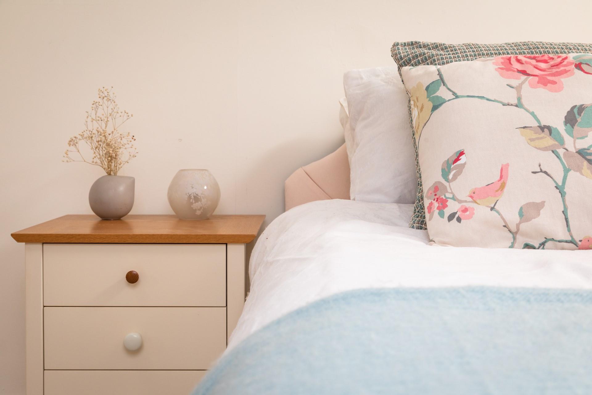 Spend lazy mornings snuggled in bed with a hot cup of tea.