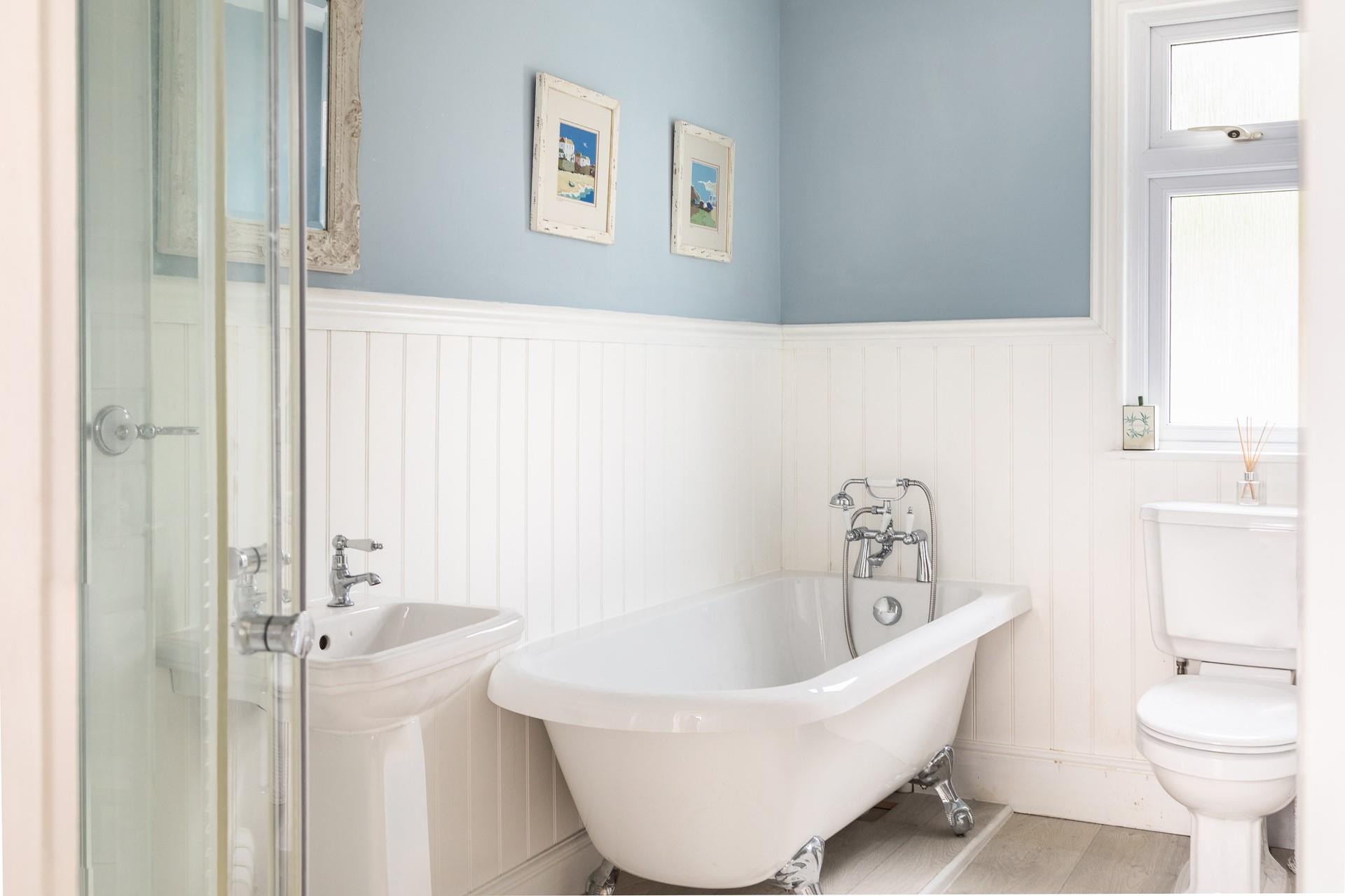 Bedrooms 2, 3 and 4 share the four piece bathroom on the first floor which is the perfect space to get ready. 