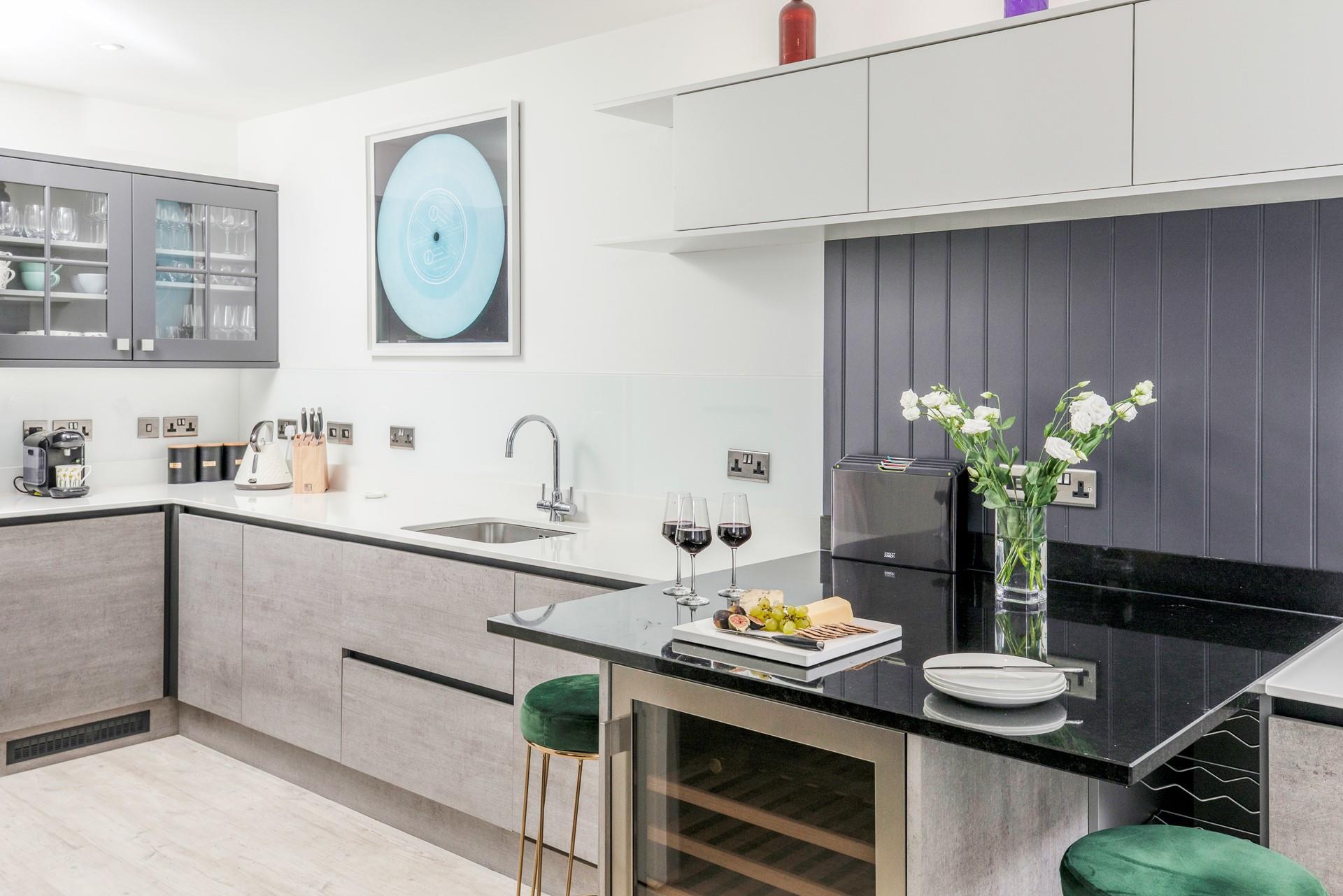 Why not pop into Penzance to pick up some local produce and cook up a feast to pair with a bottle of carefully selected wine?